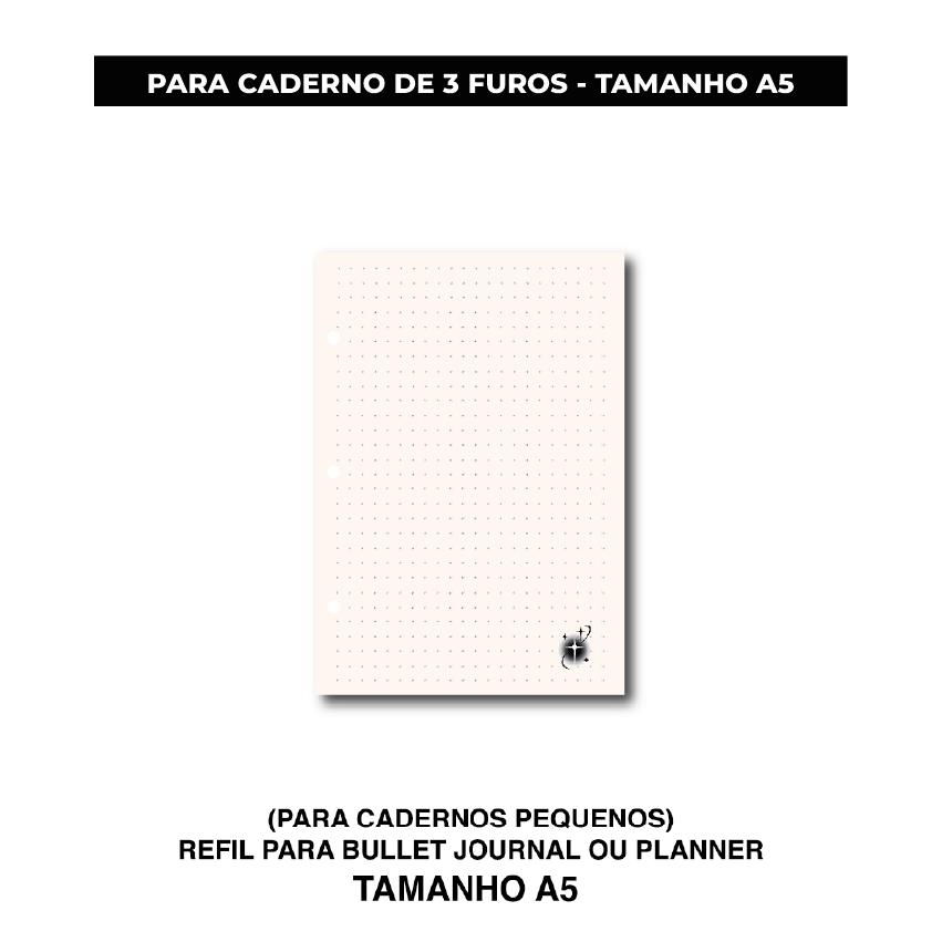 REFIL para Bullet Journal - A5 - MODELOS 2025  - STUDIO 11