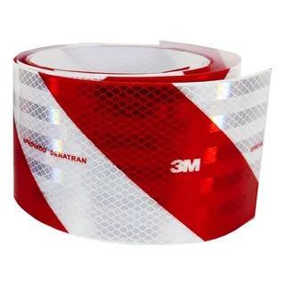 3m faixa refletiva parachoque caminhão carreta trailer truck 3m 2,40m x 10cm em Oferta na Shopee