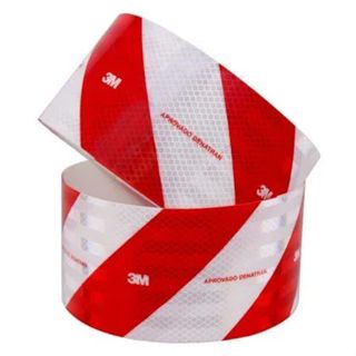3M faixa refletiva para pachoque caminhão trailer 2,40m x 10cm 3M em Oferta na Shopee