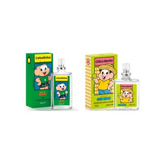 Kit Chico Bento & Cebolinha Melhores Amigos Colônia Infantil Turma da Mônica 25 ml cada em Oferta na Shopee