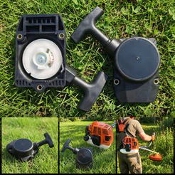 Tampa Arranque Partida Compatível Roçadeira Stihl Fs75 / Fs80 / Fs85
