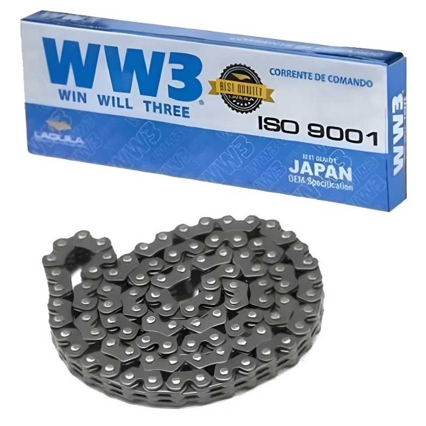 Corrente Comando Crf 230 Lander 250 Fazer 250 104 Elo Ww3