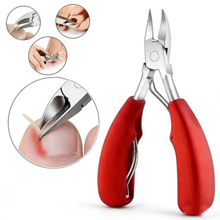 Grande Alicate cortador de unha / Manicure Pedicure Desencravador Unha Grossa Encravada varios cores em Oferta na Shopee