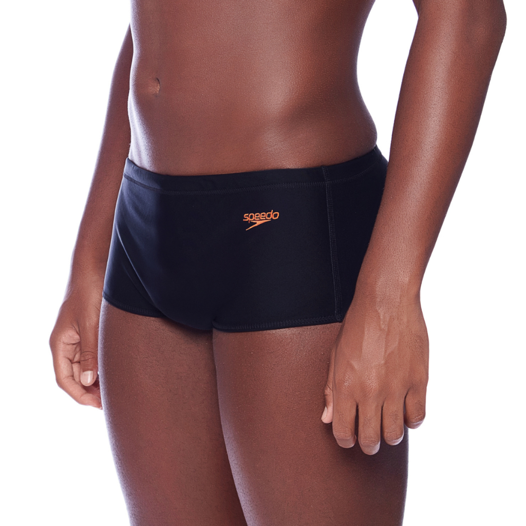 Sunga Tradicional Solid Masculina Speedo Com Lycra Lazer ou Natação - PRETO