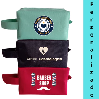Kit Necessaire Estojo Personalizado Organizador De Bolsa Presentes Lembrancinhas Atacado