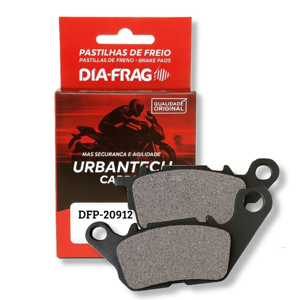 Pastilha de Freio Dianteira P/ Yamaha Nmax 160 Abs 2017-2025 Diafrag em Oferta na Shopee