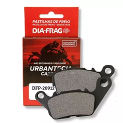 Pastilha de Freio Dianteira P/ Yamaha Nmax 160 Abs 2017-2025 Diafrag