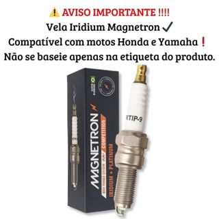 Vela Iridium Cg 125 Fan / Cg 160 Titan / Xre 190 / Fazer 150 / Crosser 150 / Factor 150 / Nmax 160 Magnetron em Oferta na Shopee