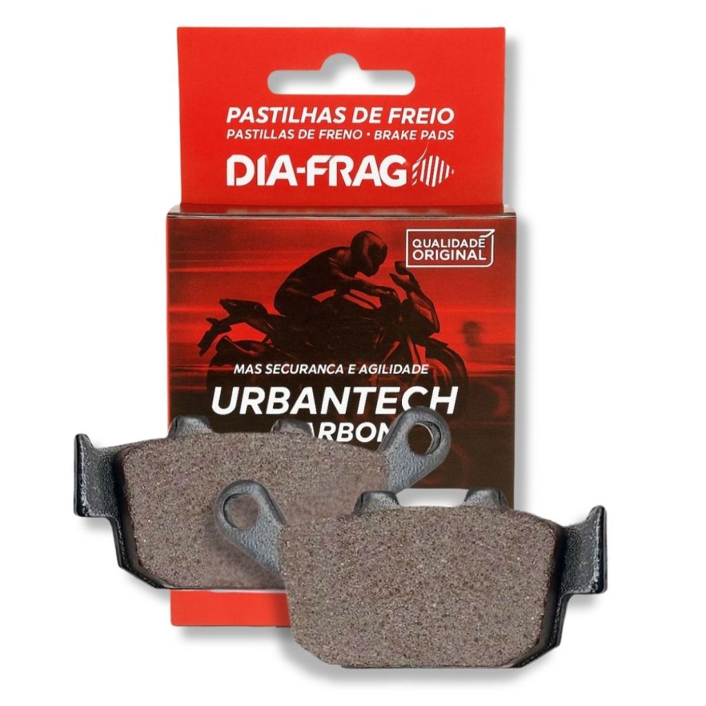 Pastilha de Freio Traseira Nc 750X / Cb 500X / Tiger 800 Diafrag em Oferta na Shopee