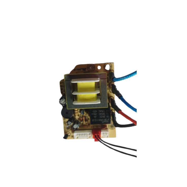Placa de fonte com fusível e conector de carga para Panela Elétrica de pressão Mondial Pe-38 e P-39 5 litros  127v