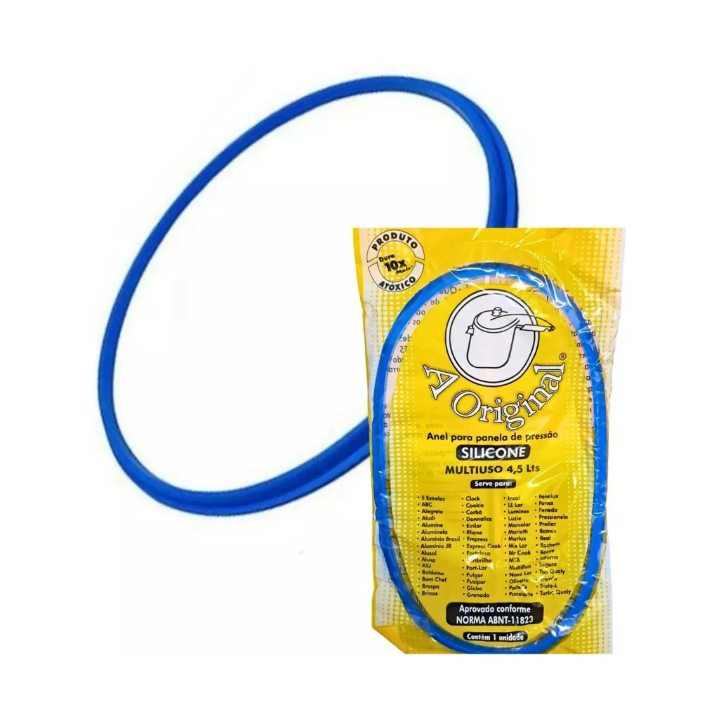 Anel De Vedação Borracha Silicone Panela Pressão 4,5l Universal