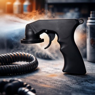 PISTOLA UNIVERSAL APLICADORA COM GATILHO PARA LATAS DE SPRAY DE TINTA, VERNIZ, LUBRIFICANTES E OUTROS em Oferta na Shopee