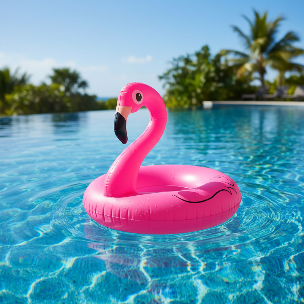 Boia Flamingo Grande Rosa Pink Famosas Inflável Piscina