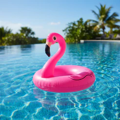 Boia Flamingo Grande Rosa Pink Famosas Inflável Piscina