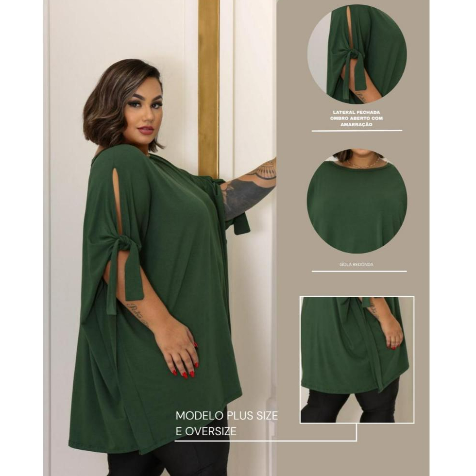 bata blusa feminina plus size capa estilo boho viscolycra tamanho unico veste do G ao G5 soltinha