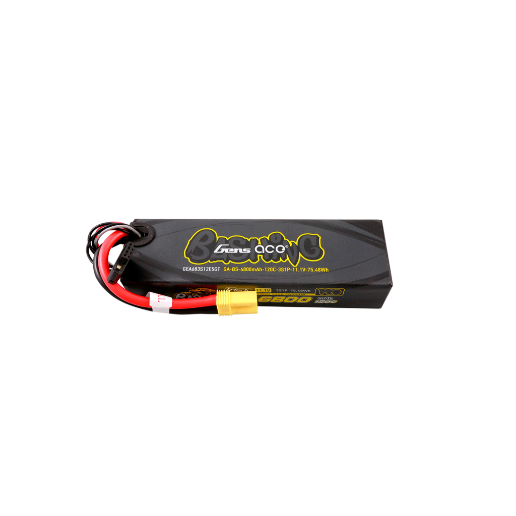 Lipo Gens Ace Bateria 3s 11.1v 6800mah 120c Ec5 G-tech