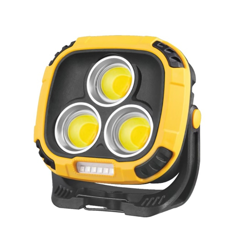Lanterna Holofote Led Alto Brilho Led Cob + SMD Camping Emergencia Base Magnetica e Alça