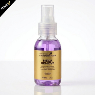 Removedor de Mega Hair Spray 60ml Garden Hair Melaleuca - Profissional em Oferta na Shopee