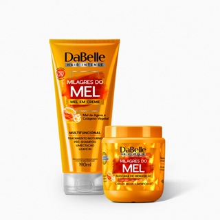Kit DaBelle Hair Intense Milagres do Mel  Máscara + Mel em creme - (2 itens) em Oferta na Shopee