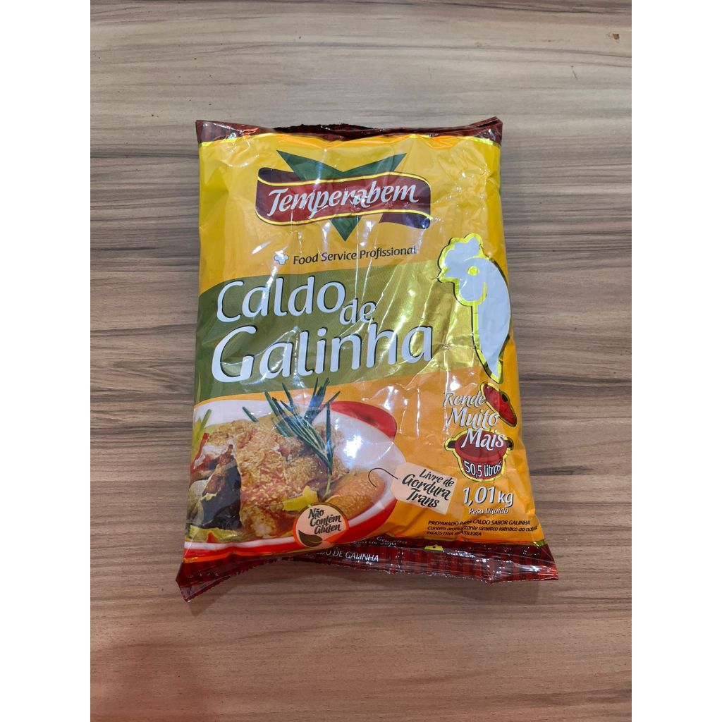Caldo de Galinha 1,01k (TEMPERABEM) em Oferta na Shopee