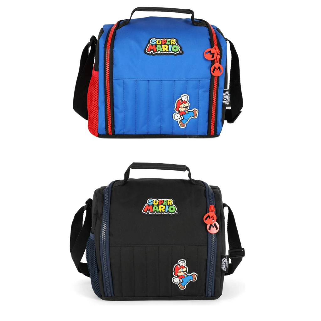 Lancheira Térmica Escolar Juvenil Super Mario Bros - Luxcel LA49913 em Oferta na Shopee