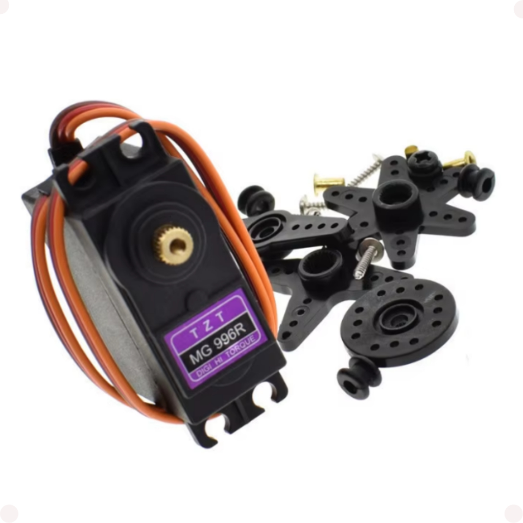 Servo Motor Metal Gear MG996R 13kg/cm Engrenagem Metal 180°