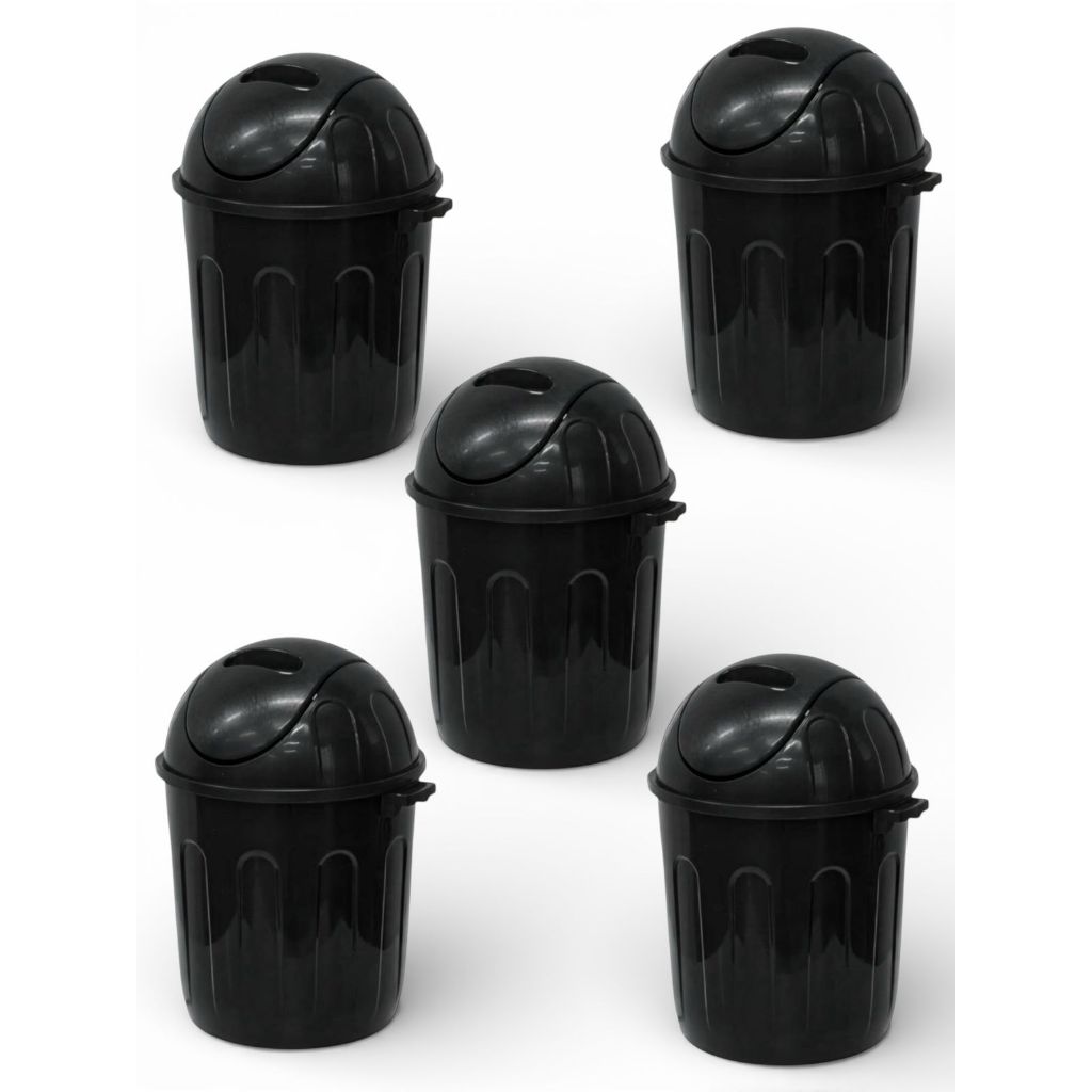 Kit 5 Lixeiras Basculante 12L Escritório Cozinha Lixo Banheiro em Oferta na Shopee