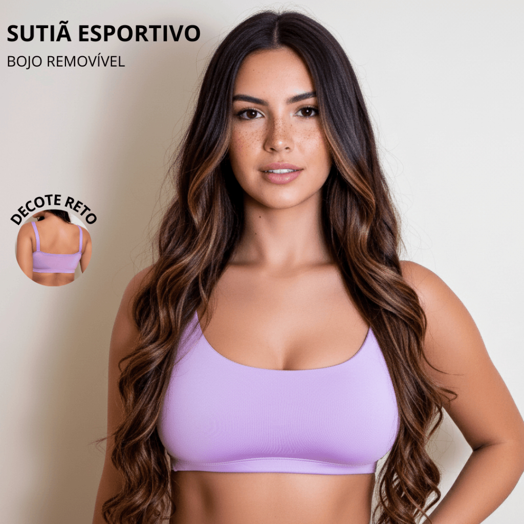 Top Sutiã Fitness Feminino Bojo Removível Alcinhas Esportivo Treino Crossfit Roupa Feminina KLN em Oferta na Shopee