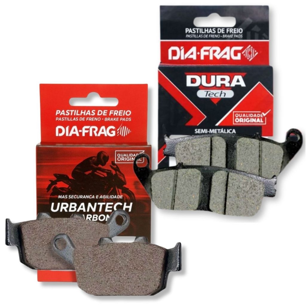 Kit Pastilhas de Freio Cb 500f / Cbr 500r / Nc 750x Diafrag em Oferta na Shopee