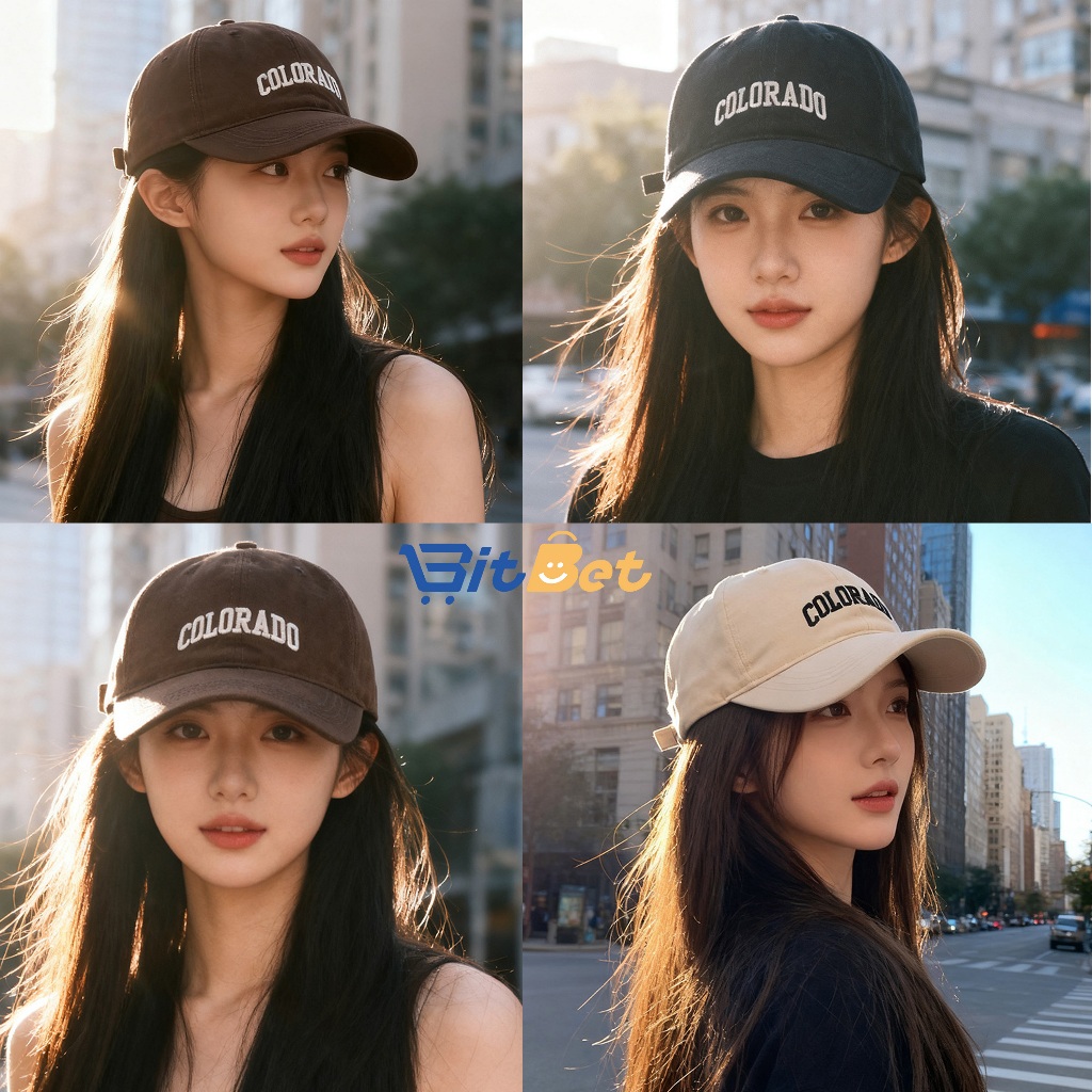 BONÉ Aba Curva Premium Regulagem Unissex Basebol Chapéu BORDADO BN-03 em Oferta na Shopee