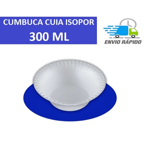 Cumbuca Cuia de Isopor 300ml para sopa caldos sorvete doce Com 100 Unidades em Oferta na Shopee