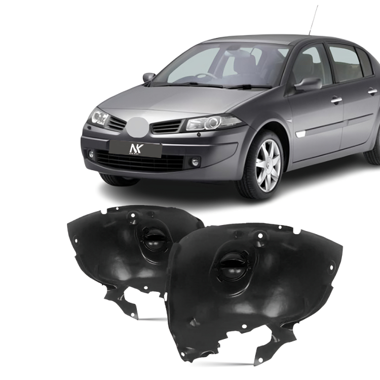 Par/Un Parabarro Dianteiro Dianteiro Megane 2006 2007 2008 2009 2010 2011 2012 2013 Casca Ovo Lameiro