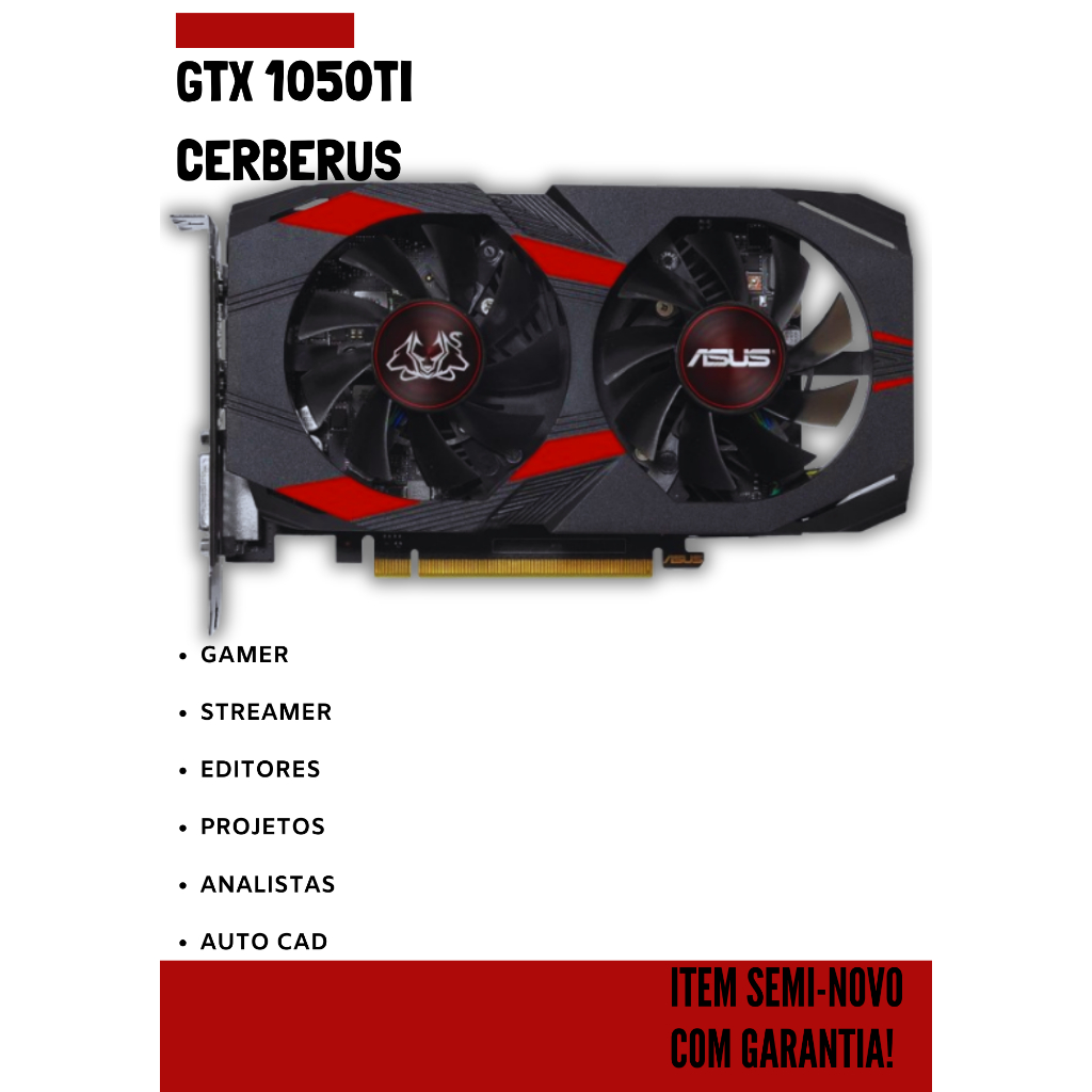 Gtx gtx1050.gtx1050tiまとめ売り❗❗❗ 1050 2026 Brasil Shopee na Promoção em Usada Ti グラフィックボード・グラボ・ビデオカード