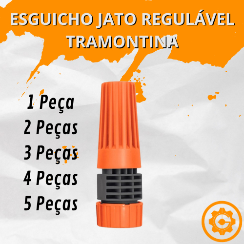 Esguicho para Mangueira 1/2 com Engate Rosqueado Tramontina em Oferta na Shopee