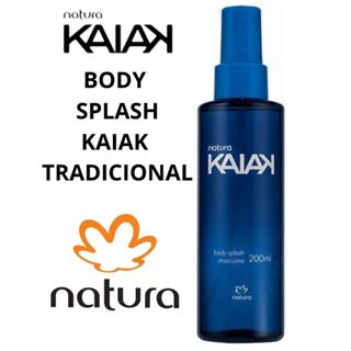 Natura Body Splash Kaiak Tradicional Masculino (GARANTIA DE ORIGINALIDADE) em Oferta na Shopee