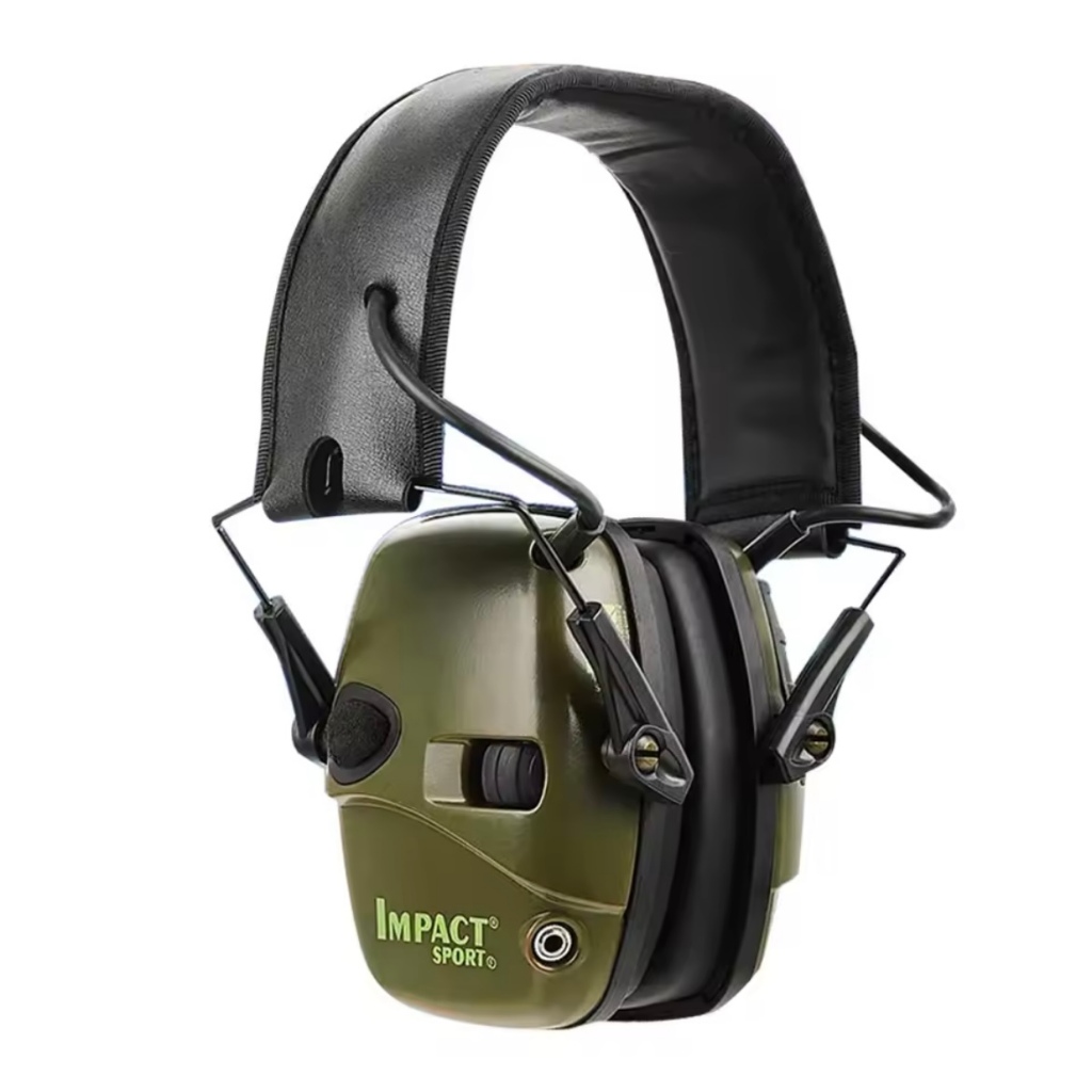 Abafador Eletrônico Protetor Auricular Tiro Esportivo Impact Sports Proteção Auditiva NRR 82dB