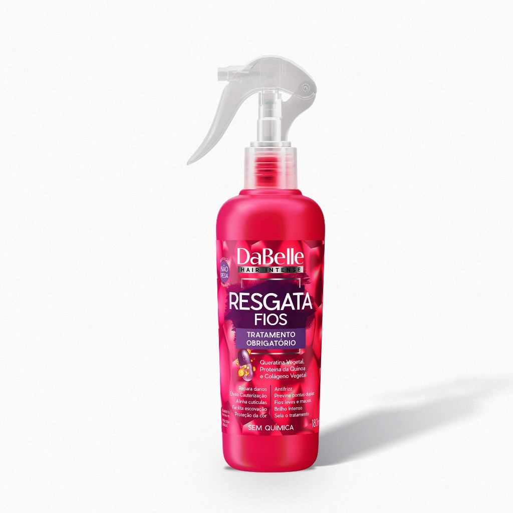 Tratamento Obrigatório Resgata Fios DaBelle Hair 180ml em Oferta na Shopee