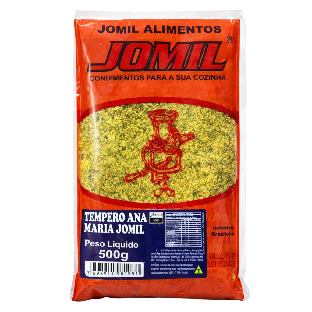 Tempero Ana Maria Jomil 500g Mistura Culinária Tradicional Cozinhas Profissionais Frango