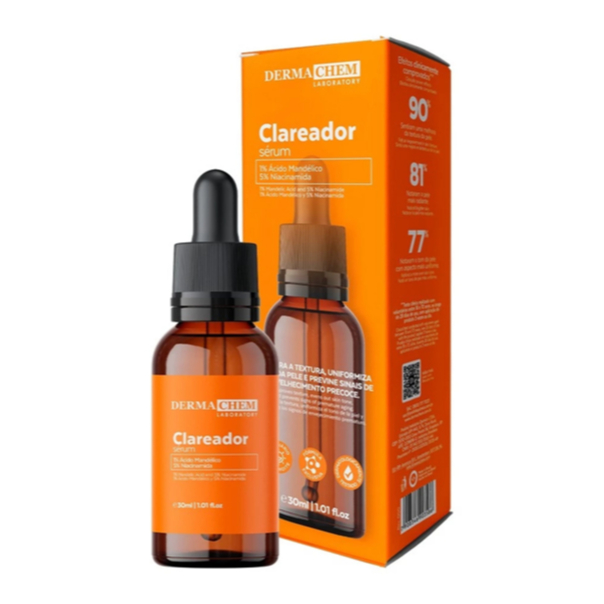 Sérum Facial Clareador De Manchas Melasma Clear Dermachem Original 30ml