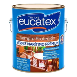 Verniz Marítimo Natural Premium Brilhante Eucatex 3,6L