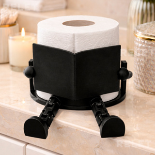 Suporte de Papel Higiênico com Pernas Articuladas -- Moderno, Engraçado Estiloso e Decorativo | Banheiro em Oferta na Shopee