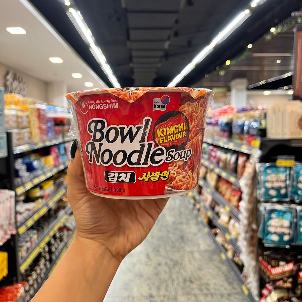 Macarrão Instantâneo Coreano Kimchi 100g - Big Copo em Oferta na Shopee