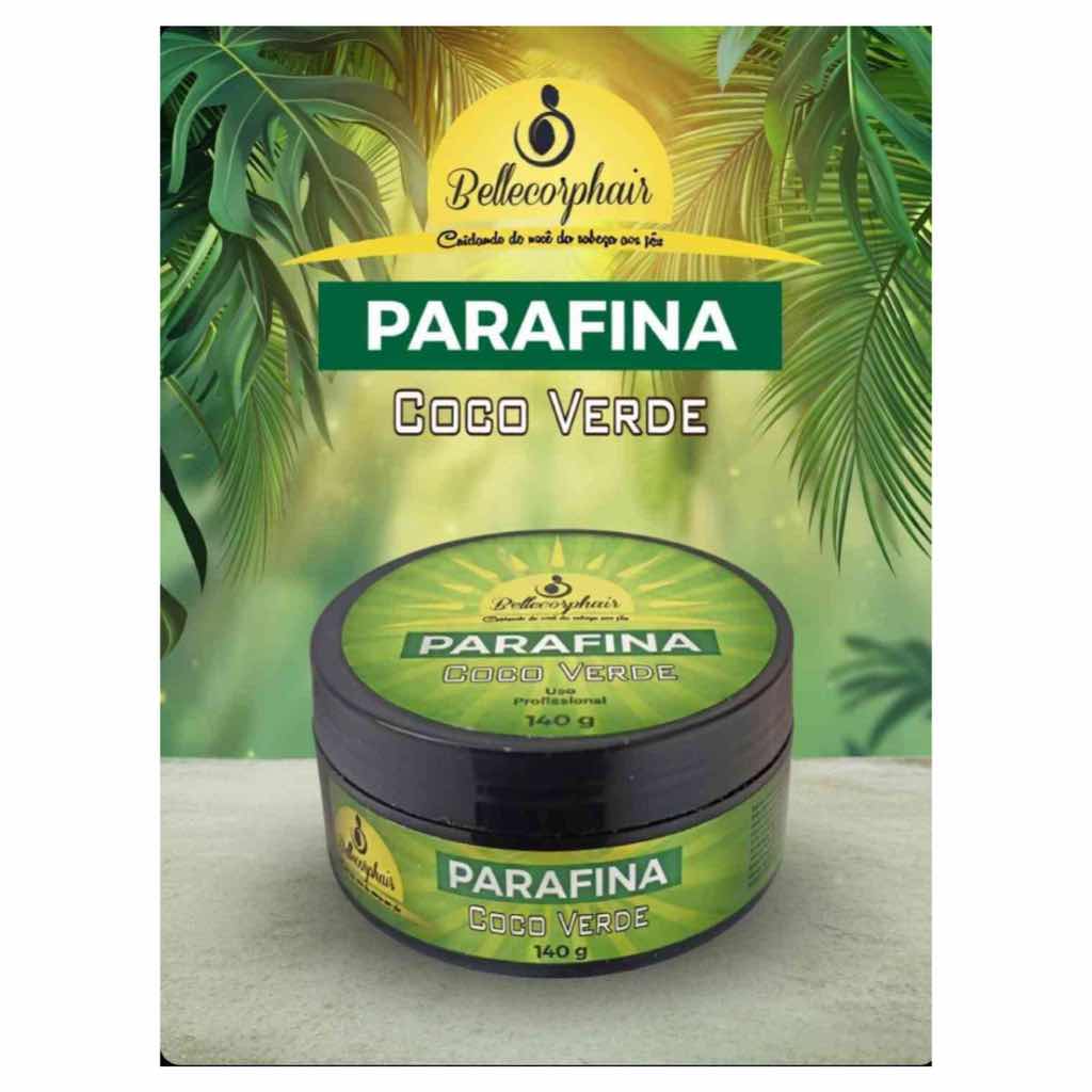 PARAFINA P/ MASSAGEM - COCO VERDE E CHOCOLATE C/ CAFÉ