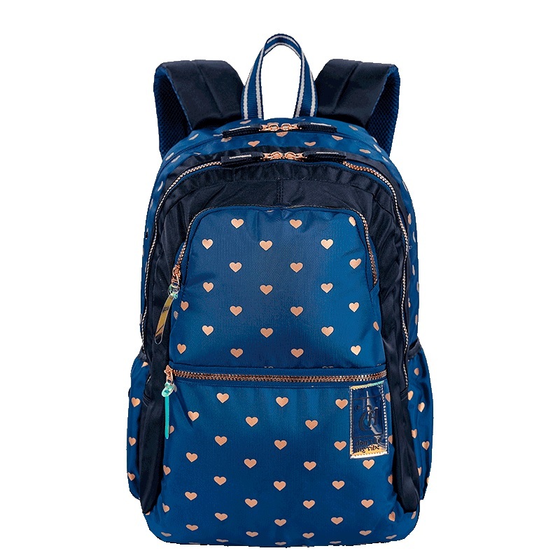 Mochila Escolar Costa Menina Coracoes Capricho Sestini
