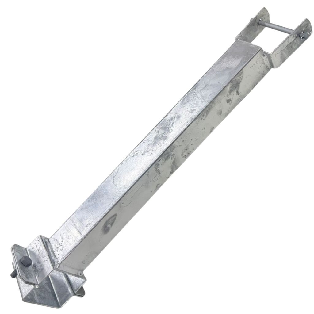 Afastador Galvanizado 50cm Para Poste Padrão ENEL/EDP Bandeirantes - Com e Sem Roldana de Baquelite