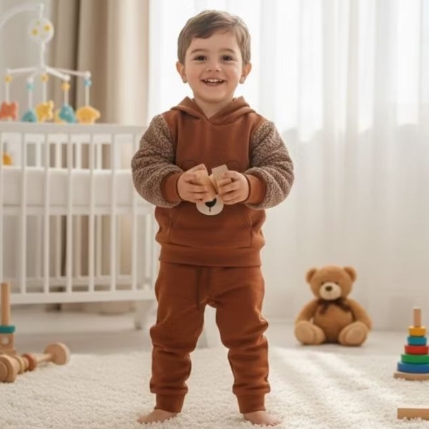 Conjunto Moletom Menino Flanelado Infantil Masculino Conjunto Inverno Menino Agasalho De Frio