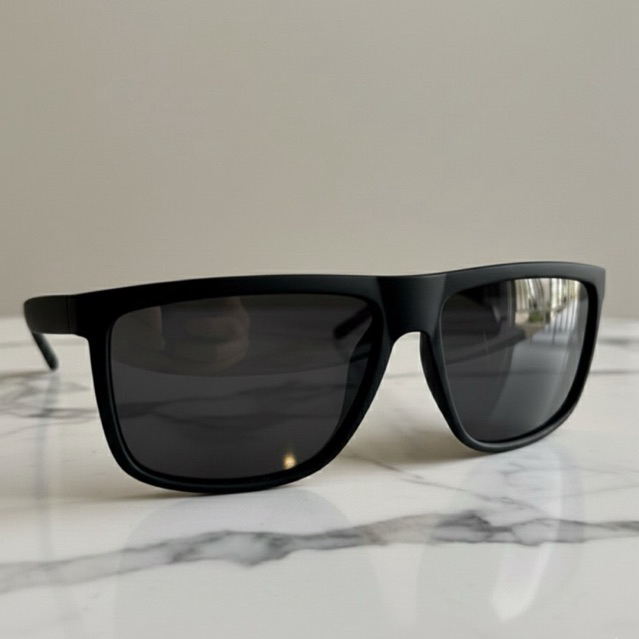 Óculos de Sol Polarizado com Estojo Proteção UV Masculino Esportivo Pesca