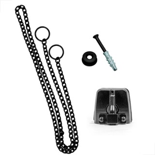 Trinco Basculante 1523 Com Corrente Argolas Calota - Preto em Oferta na Shopee