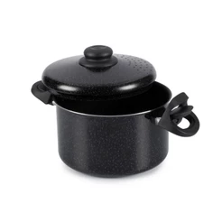 Espagueteira Antiaderente 20Cm Preto Nacional