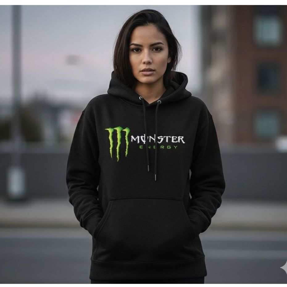 Moletom Feminino  Monster Energy – Estilo e Atitude em Alta Voltagem